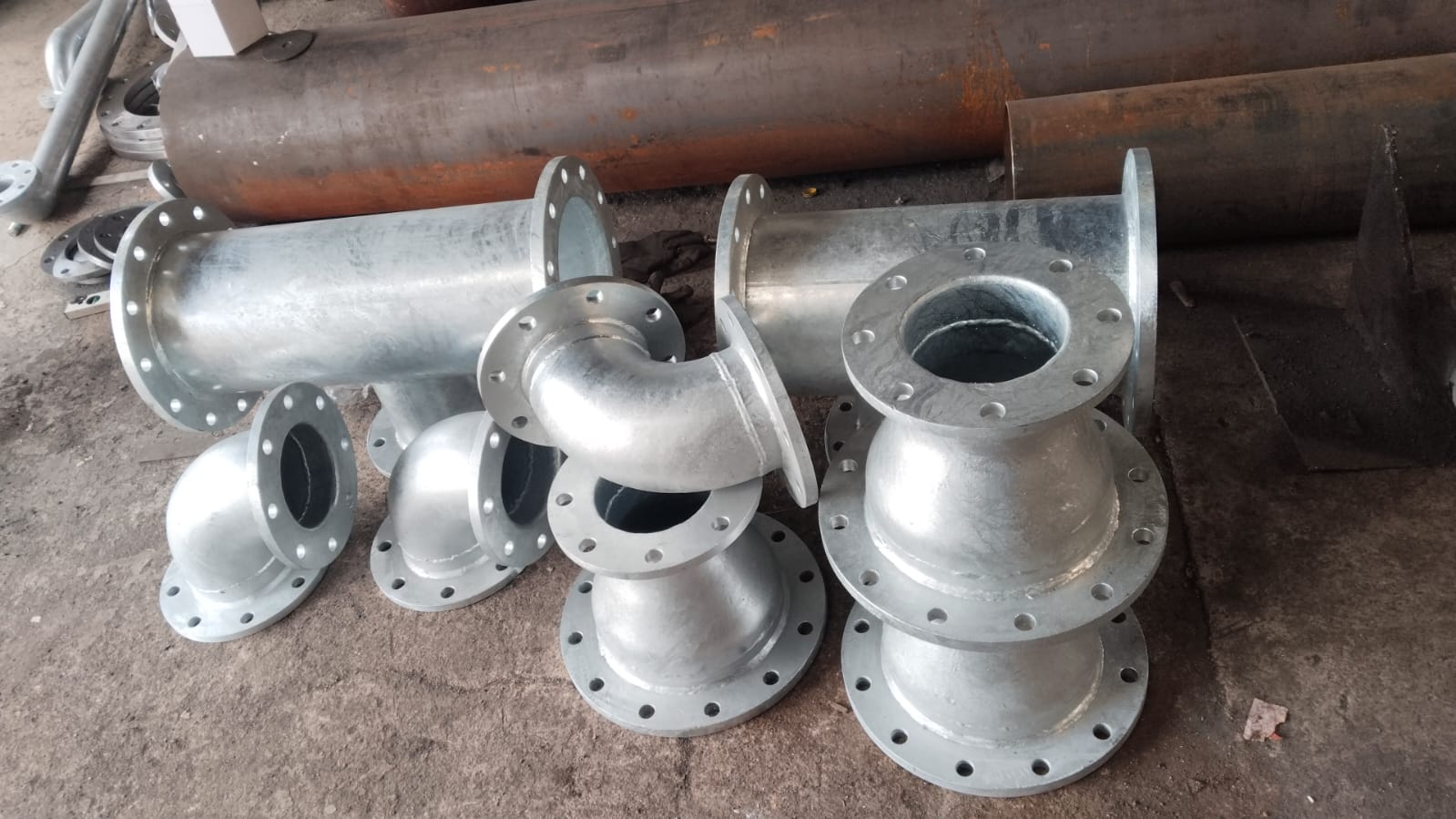 Fabricated steel piping project 3