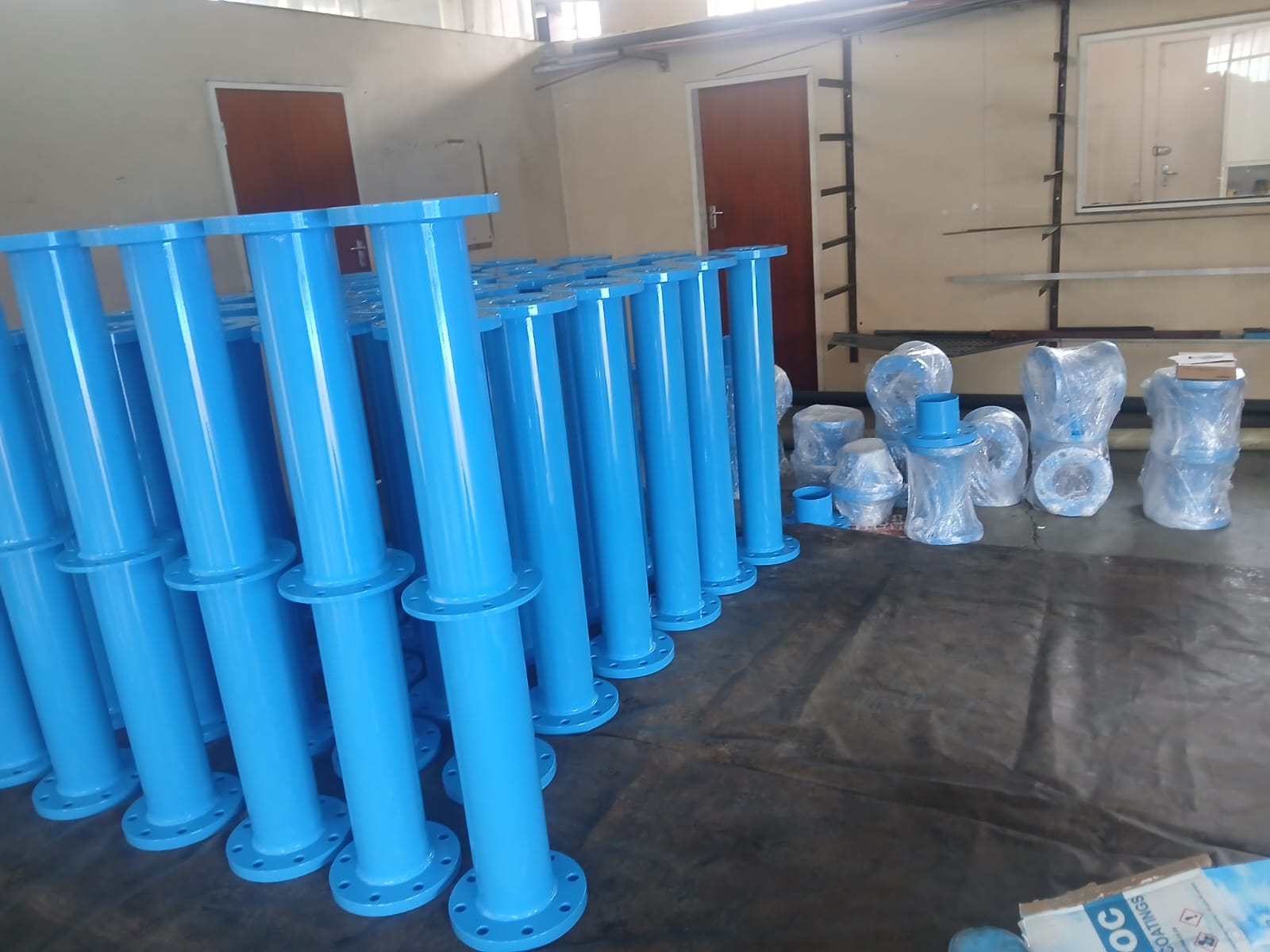 Fabricated steel piping project 9